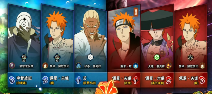 火影忍者手游超级天道阵容怎么搭配1