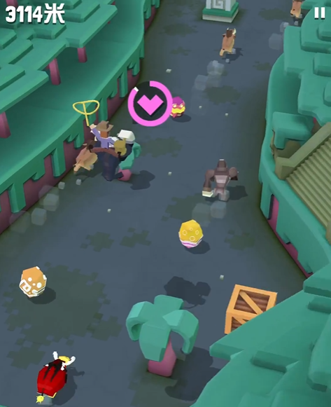 疯狂动物园猩猩法官多少米后出现2