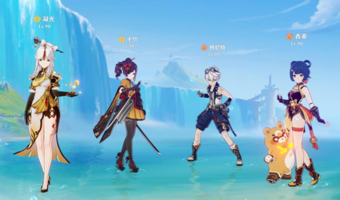 原神主c千织怎么配队2