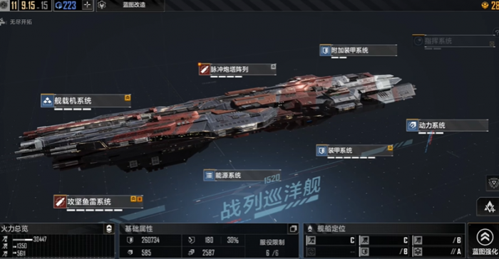 无尽的拉格朗日什么战舰在前排1