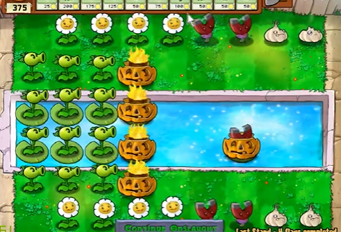 植物大战僵尸坚不可摧怎么过1