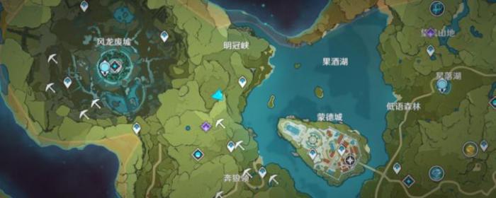 原神中明冠山地怎么过去1