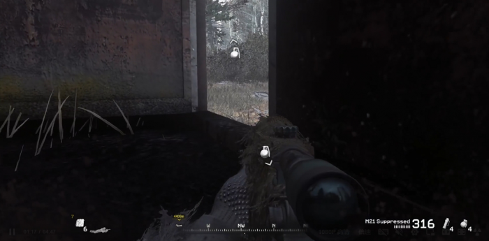 使命召唤4弹无虚发最后怎么守1