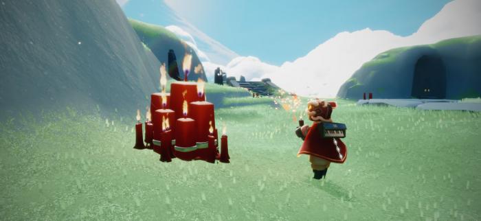 光遇云野双人门怎么过3