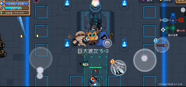 元气骑士中怎么刷蓝币2