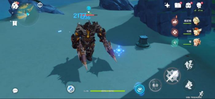 原神黑蛇骑士摧岩之钺怎么打2