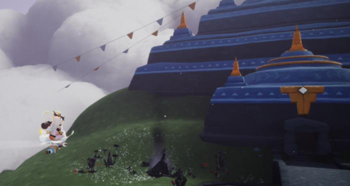 光遇云野怎么快速跑完2