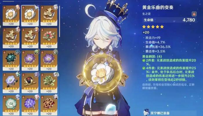 原神黄金剧团套适合哪些角色使用2