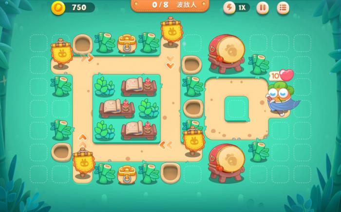 保卫萝卜4第23关怎么过1