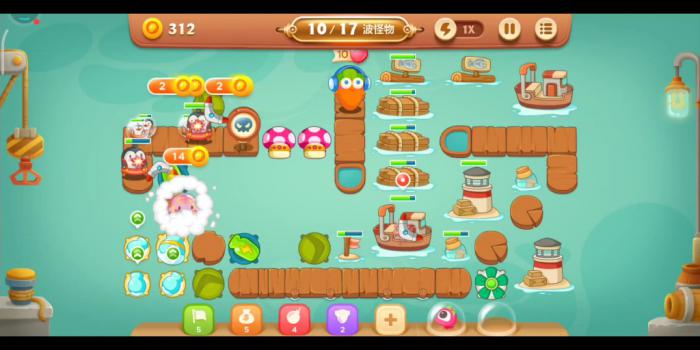 保卫萝卜3第59关怎么过2