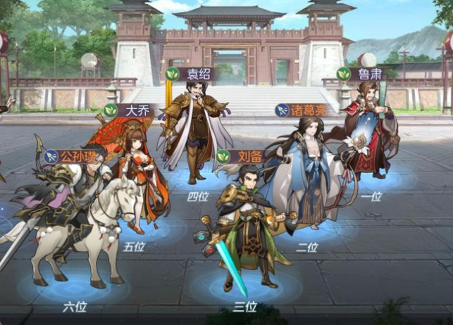 三国志幻想大陆阵容怎么进行搭配2