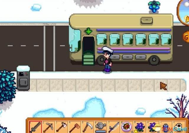 星露谷物语巴士修理方法介绍1