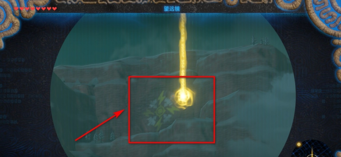 塞尔达传说旷野之息中神庙挑战之绝壁花纹的完成方法7