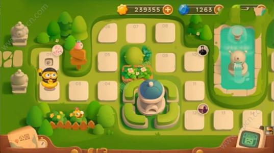 保卫萝卜3游乐场攻略第三关金币箱怎么打?2