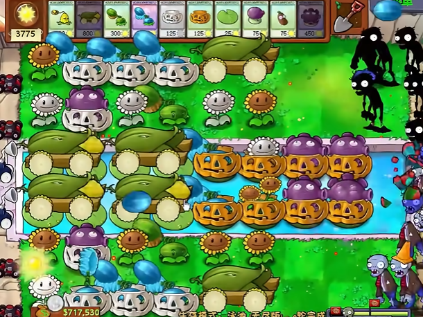 植物大战僵尸无尽版梯子怎么搭2