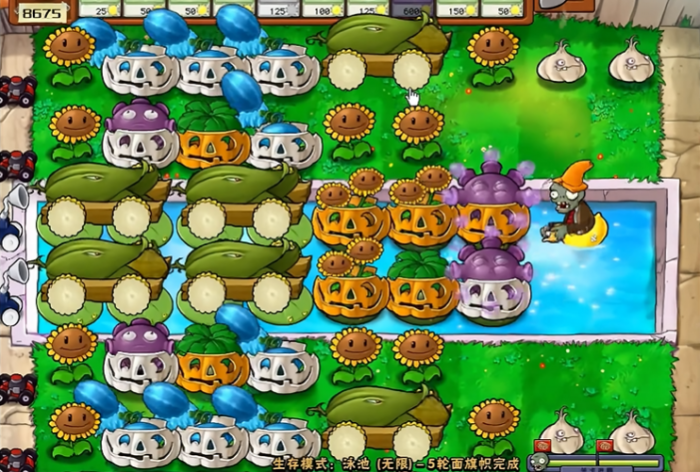 植物大战僵尸无尽开局怎么打3