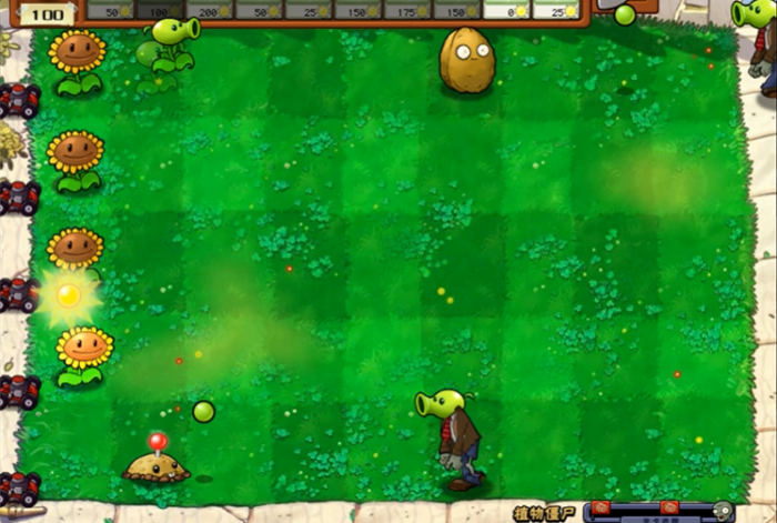 植物大战僵尸植物僵尸怎么过1
