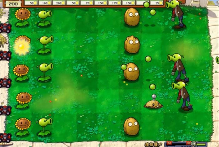植物大战僵尸的植物僵尸怎么打2