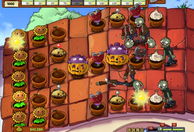 植物大战僵尸里蹦蹦舞会怎么过关2