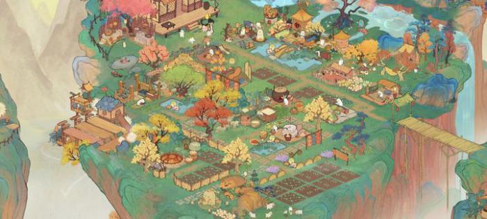 桃源深处有人家怎么复制别人的布局1