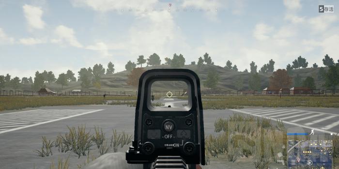 绝地求生射击时候如何瞄准3