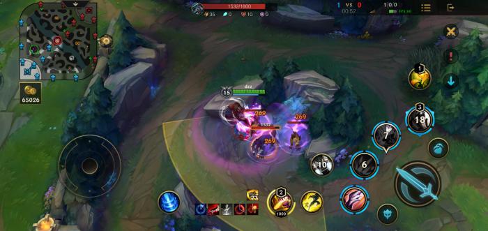 英雄联盟手游打野选择哪个惩戒2