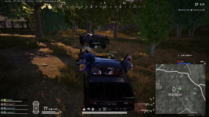 绝地求生怎么车外开枪1