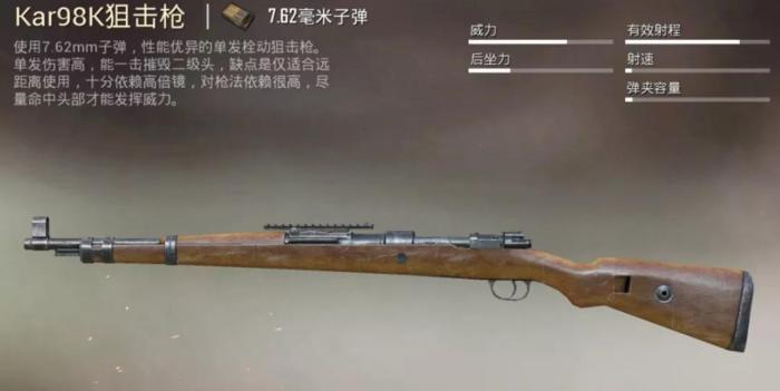 绝地求生什么枪最完美1