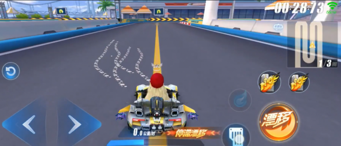 qq飞车抓地跑法怎么按3