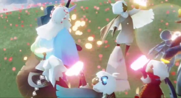 光遇怎么招来蝴蝶1