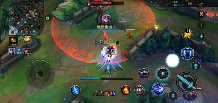 英雄联盟手游刀妹走什么位置1