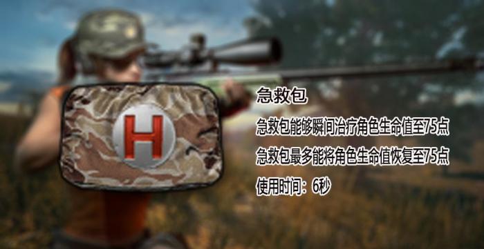 绝地求生的药品有哪些1