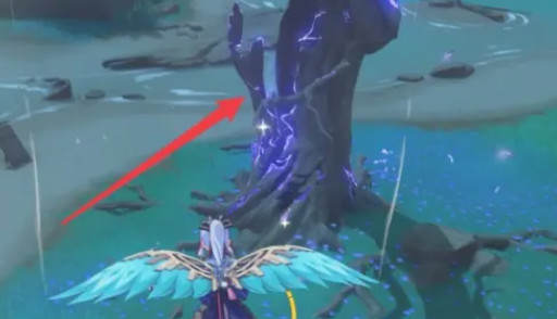 原神中怎么让雷樱树停电1