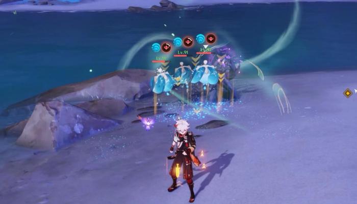 原神飘浮灵该怎么打2