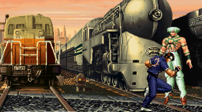 拳皇97的人物怎么奔跑1