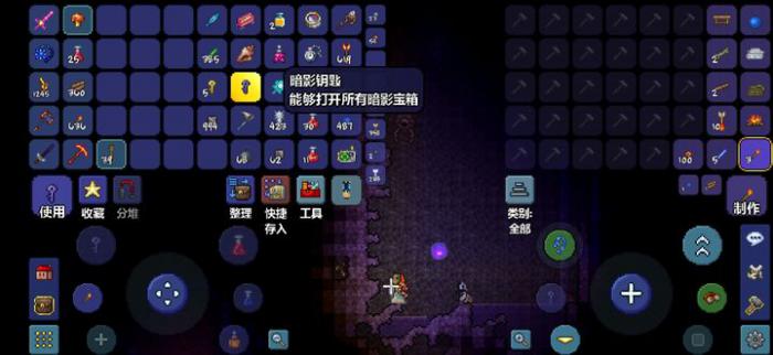 泰拉瑞亚暗影钥匙开什么宝箱2