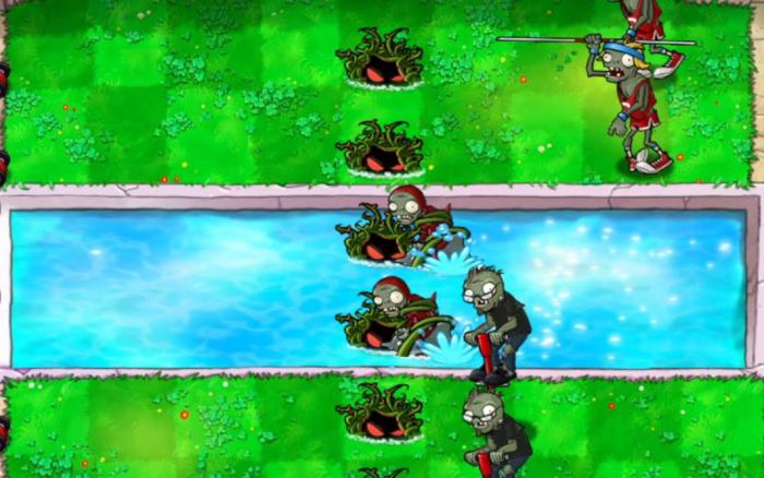 植物大战僵尸哪些植物可以种在水上1