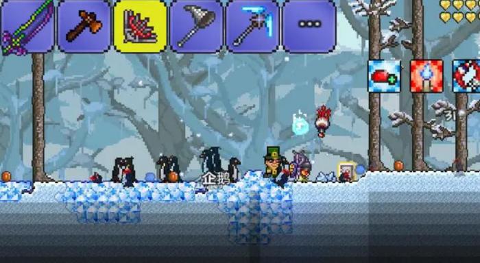 泰拉瑞亚雪人军团怎么召唤2