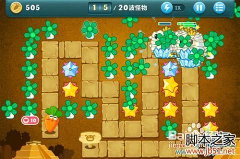 保卫萝卜挑战模式9至12关图文攻略3