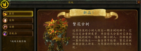 魔兽世界游戏内置商城上线宠物、坐骑及其价格详解2