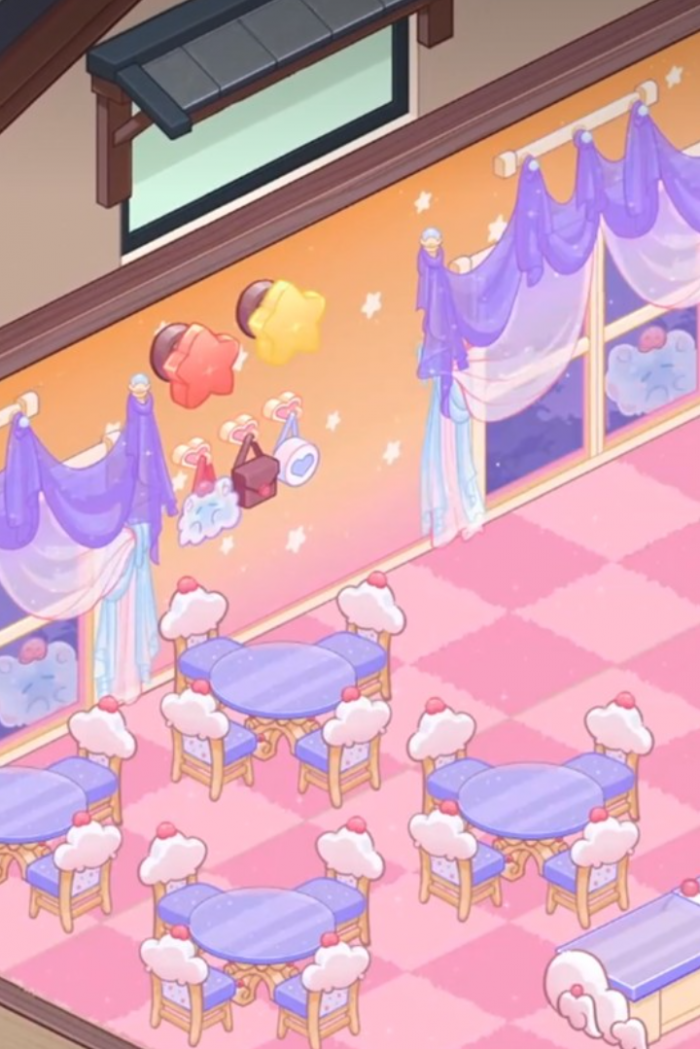 解忧小食光桌子怎么摆2