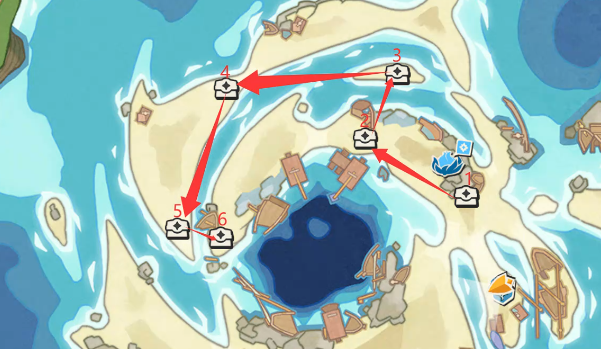 洛克王国世界宝藏位置汇总5