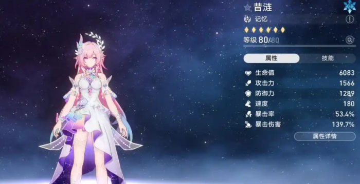 崩坏星穹铁道昔涟角色强度解析1