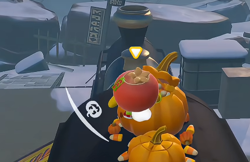 蛋仔派对候车大厅怎么躲藏1