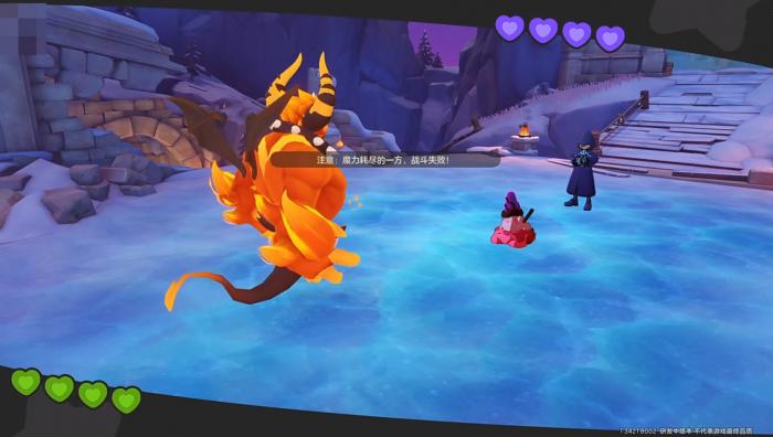 洛克王国世界雪灵守护地通关攻略3