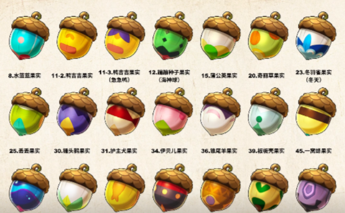 洛克王国世界果实图鉴全收录1