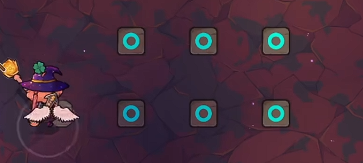 魔法工艺踩格子怎么踩4