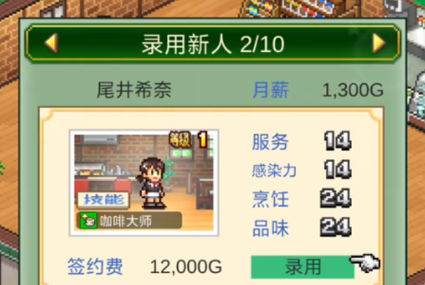 创意咖啡厅物语员工介绍2