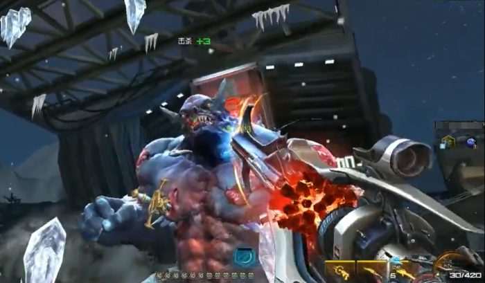 逆战未来雪奴打法全解析4