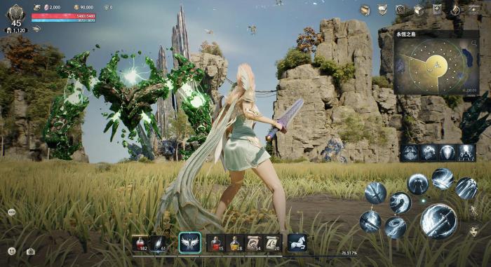 AION2滑翔跑图技巧2